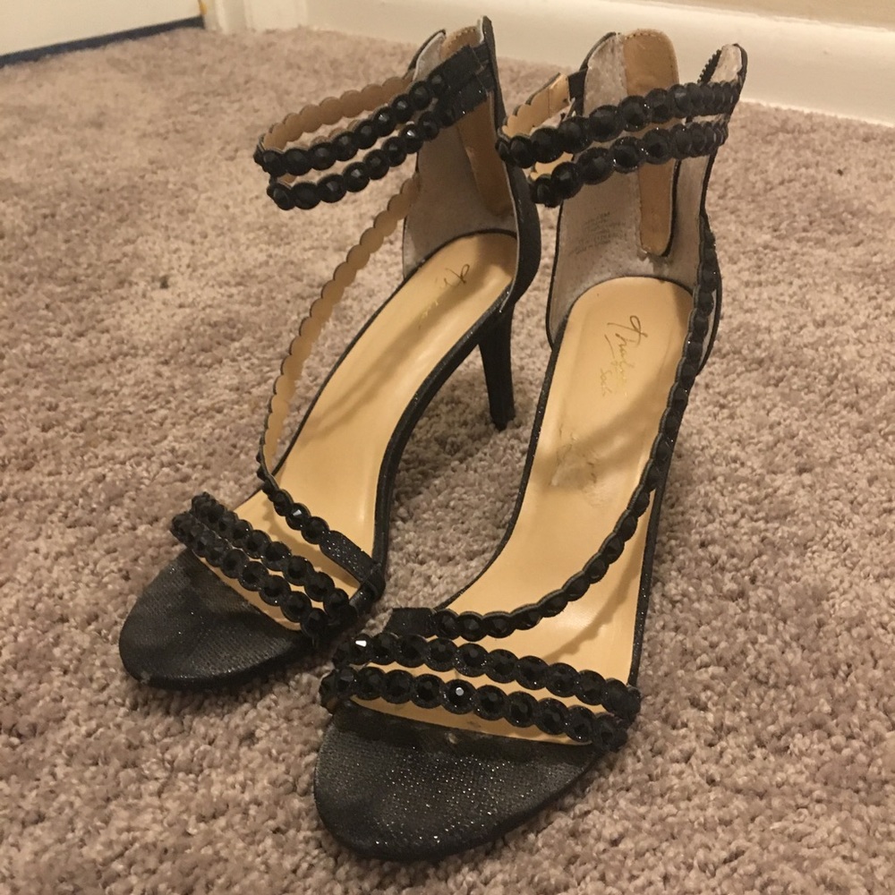 Black high heels